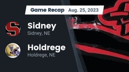 Recap: Sidney  vs. Holdrege  2023