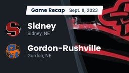 Recap: Sidney  vs. Gordon-Rushville  2023