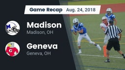 Recap: Madison  vs. Geneva  2018