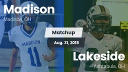 Matchup: Madison  vs. Lakeside  2018