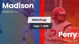 Matchup: Madison  vs. Perry  2018