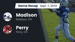 Recap: Madison  vs. Perry  2018