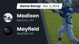 Recap: Madison  vs. Mayfield  2018