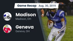 Recap: Madison  vs. Geneva  2019
