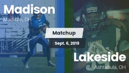 Matchup: Madison  vs. Lakeside  2019
