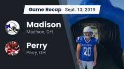 Recap: Madison  vs. Perry  2019
