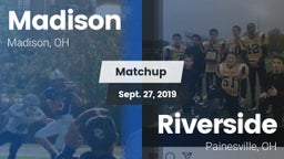 Matchup: Madison  vs. Riverside  2019