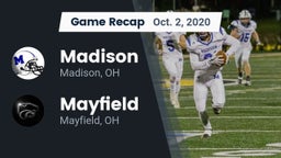 Recap: Madison  vs. Mayfield  2020
