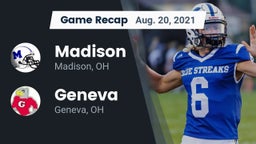 Recap: Madison  vs. Geneva  2021