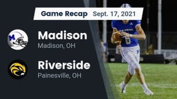 Recap: Madison  vs. Riverside  2021