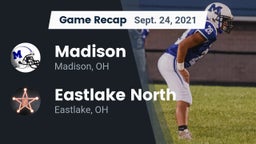 Recap: Madison  vs. Eastlake North  2021