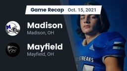 Recap: Madison  vs. Mayfield  2021