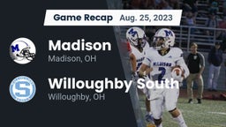 Recap: Madison  vs. Willoughby South  2023