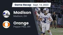 Recap: Madison  vs. Orange  2023