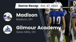 Recap: Madison  vs. Gilmour Academy  2023