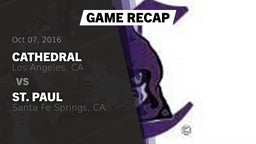 Recap: Cathedral  vs. St. Paul  2016