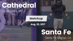 Matchup: Cathedral High vs. Santa Fe  2017