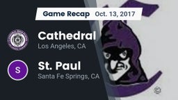 Recap: Cathedral  vs. St. Paul  2017