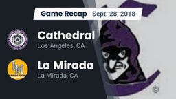 Recap: Cathedral  vs. La Mirada  2018