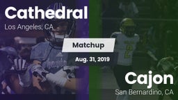 Matchup: Cathedral High vs. Cajon  2019