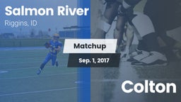 Matchup: Salmon River High Sc vs. Colton 2017
