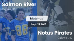 Matchup: Salmon River High Sc vs. Notus Pirates 2017