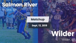 Matchup: Salmon River High Sc vs. Wilder  2019