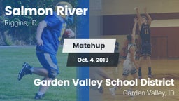 Matchup: Salmon River High Sc vs. Garden Valley School District 2019