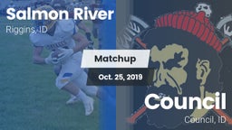 Matchup: Salmon River High Sc vs. Council  2019