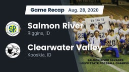 Recap: Salmon River  vs. Clearwater Valley  2020