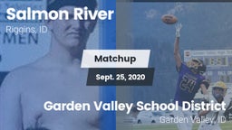 Matchup: Salmon River High Sc vs. Garden Valley School District 2020