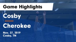 Cosby  vs Cherokee  Game Highlights - Nov. 27, 2019