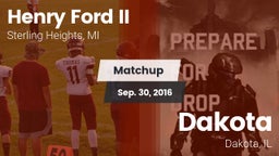 Matchup: Henry Ford II High S vs. Dakota  2016