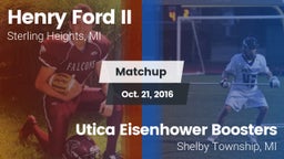 Matchup: Henry Ford II High S vs. Utica Eisenhower  Boosters 2016