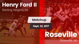 Matchup: Henry Ford II High S vs. Roseville  2017