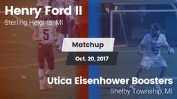 Matchup: Henry Ford II High S vs. Utica Eisenhower  Boosters 2017