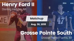 Matchup: Henry Ford II High S vs. Grosse Pointe South  2018
