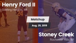 Matchup: Henry Ford II High S vs. Stoney Creek  2019