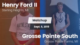 Matchup: Henry Ford II High S vs. Grosse Pointe South  2019