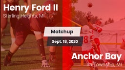 Matchup: Henry Ford II High S vs. Anchor Bay  2020