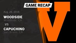 Recap: Woodside  vs. Capuchino  2016