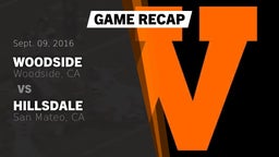 Recap: Woodside  vs. Hillsdale  2016