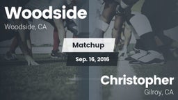 Matchup: Woodside  vs. Christopher  2016