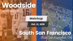 Matchup: Woodside  vs. South San Francisco  2016