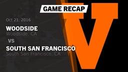 Recap: Woodside  vs. South San Francisco  2016