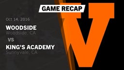 Recap: Woodside  vs. King's Academy  2016