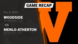 Recap: Woodside  vs. Menlo-Atherton  2016