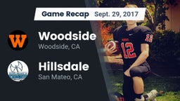 Recap: Woodside  vs. Hillsdale  2017