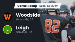Recap: Woodside  vs. Leigh  2019