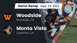 Recap: Woodside  vs. Monta Vista  2022